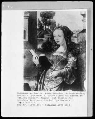 Die heilige Barbara