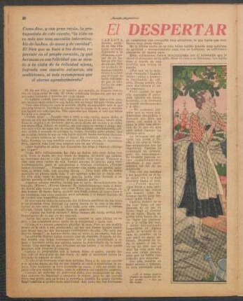El despertar de un corazón : Un cuento sentimental de Ethel Earle