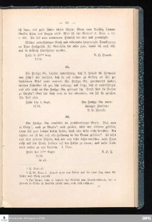 Brief von August Hermann Francke an Heinrich XXIV. v. Reuß-Köstritz.