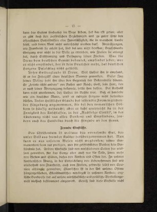 Fremde Einflüsse.