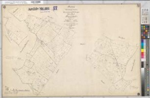Klotingen (Welver), Zusammenlegung Klotingen, Urkarte I Flur 7,1