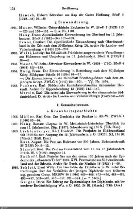 a. Krankheitsgeschichte