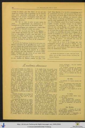 L'académie silencieuse.