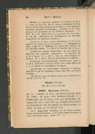 2978. Petersen (Benedir)