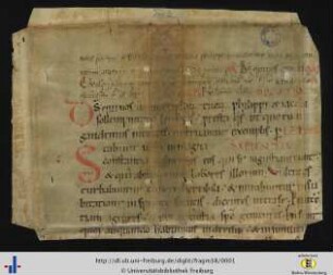 Missale, Fragment