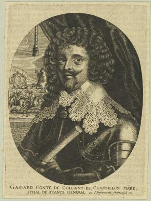 Bildnis des Gaspard de Colligny de Chastillon