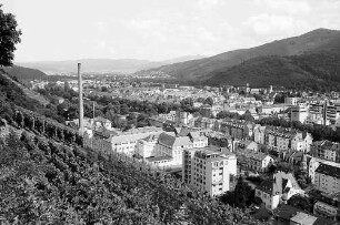 Freiburg i. Br.: Dreisamtal vom Kanonenplatz