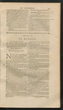Locus IV. De Angelis.