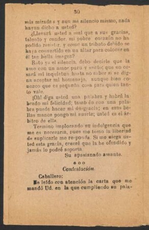 Contestación