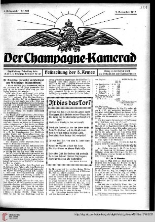 Hefte 103-107, Dezember 1917