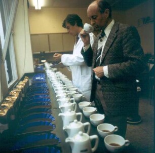 Bremen. Kaffeeverkostung vom Fachmann