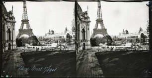 Paris. Abbau Weltausstellung 1900. Marsfeld