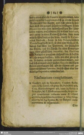 Electuarium conglutinans