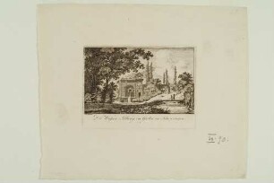 Wasserleitung im Schlossgarten Schwetzingen