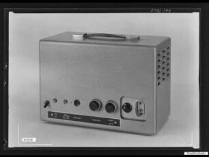 Vakuum-Messgerät, Rückseite geschlossen, Foto 1961