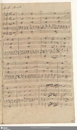 Recit[ativo]: Getrost ihr Frommen Armen