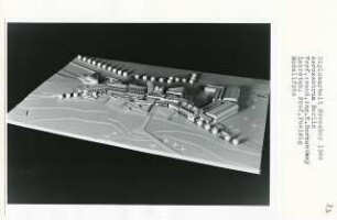 Aerozentrum, Berlin-Gatow (Diplomarbeit bei Peter Poelzig ): Modellfoto