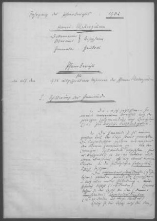 Metternzimmern: Pfarrbericht 1932