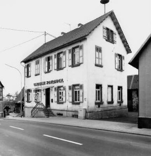 Ehem. Schul- und Rathaus; Reichelsheim, Friedberger Straße 11