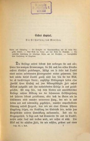 Mikrokosmus : Ideen zur Naturgeschichte und Geschichte der Menschheit ; Versuch einer Anthropologie, 3. 7: Die Geschichte, 8: Der Fortschritt, 9: Der Zusammenhang der Dinge