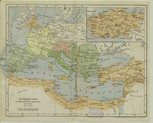 Das Römische Reich in seiner größten Ausdehnung unter Trajan (98-117 n. Chr.)
