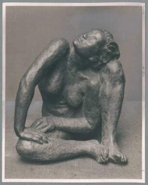 Hockende, 1928, Bronze