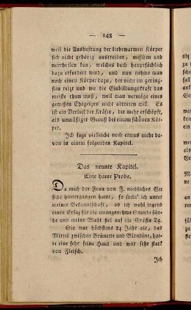 Das neunte Kapitel. Eine harte Probe.