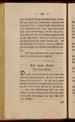 Das neunte Kapitel. Eine harte Probe.