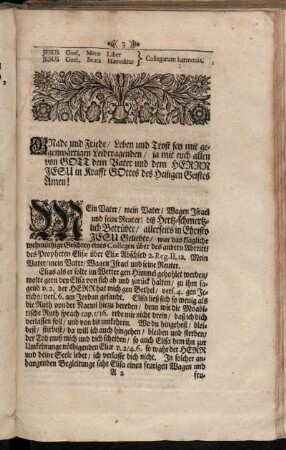 Gnade und Friede/[...]