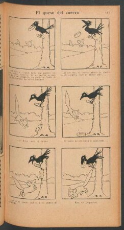 El queso del cuervo - [Cómic]