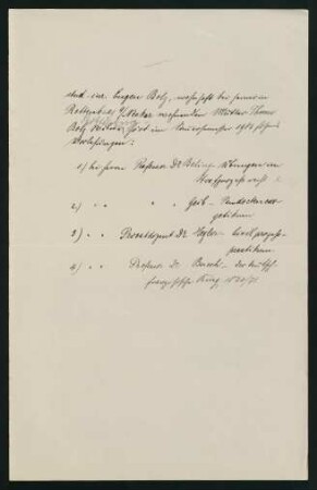 Vorlesungen Sommersemester 1903