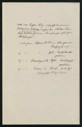 Vorlesungen Sommersemester 1903