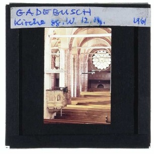 Gadebusch, Stadtkirche St. Jakob und St. Dionysius : Innenansicht