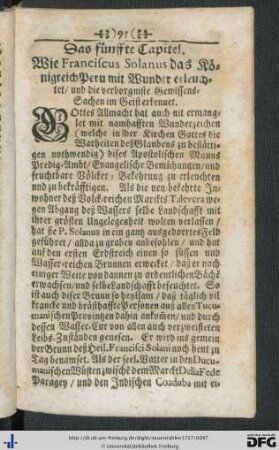 Das fünffte Capitel.