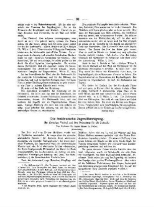 Die freideutsche Jugendbewegung : (ihr bisheriger Verlauf und ihre Bedeutung für die Zukunft) ; (Fortsetzung)