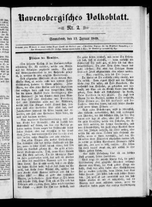 Ravensbergisches Volksblatt