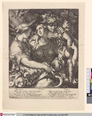[Bacchus, Venus und Ceres]