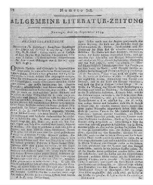 Vetenskaps-handlingar för läkare och fältskärer. H. 1. Hrsg. v. S. A. Hedin. Stockholm: Holmberg 1793