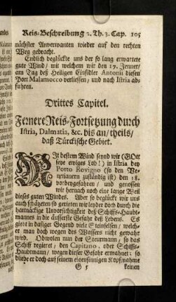 105-114, Drittes Capitel