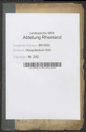 Reklamation der Kautionen von Beamten