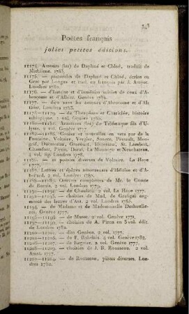 Poetes francais jolies petites éditions.