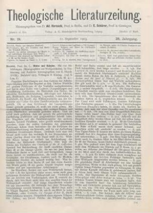 513-515 [Rezension] Bezold, Carl, Ninive und Babylon
