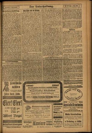 Zweite Ausgabe vom Freitag, den 03. Oktober 1924.