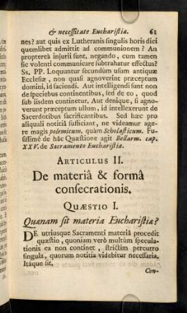 61-132, Articulus II