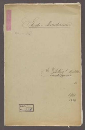 Verfassung der israelitischen Landessynagoge
