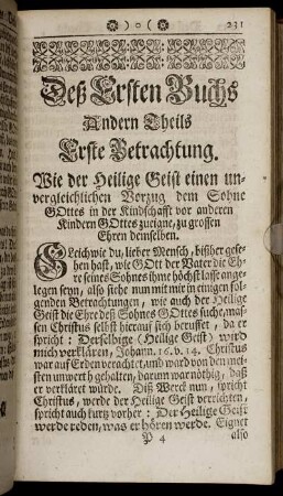 Deß Ersten Buchs Andern Theils ...