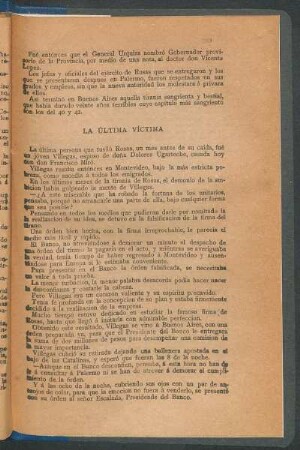La última víctima