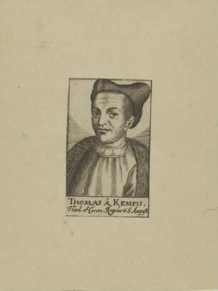 Bildnis des Thomas a Kempis