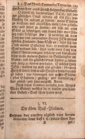§ VI. Die siben Buß-Psalmen.