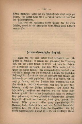 Siebenundzwanzigstes Kapitel